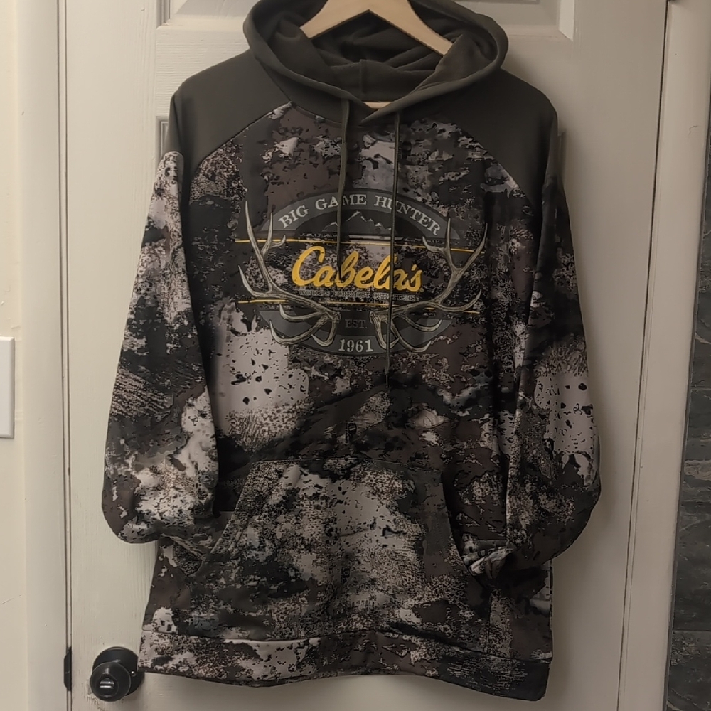 Cabela's Big Game Hunter Camouflage Hoodie